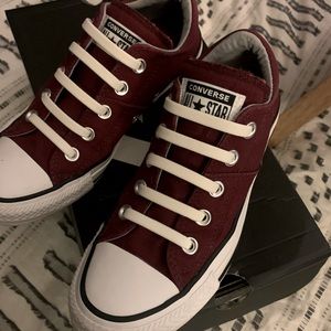 Converse Maroon shoes